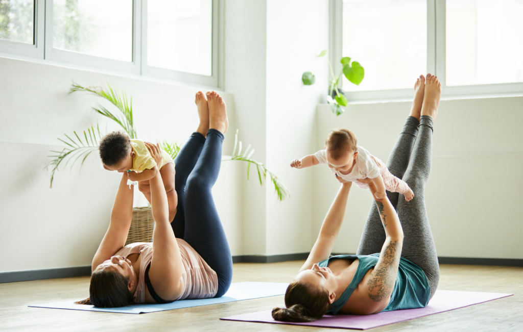 Mums and bubs yoga classes